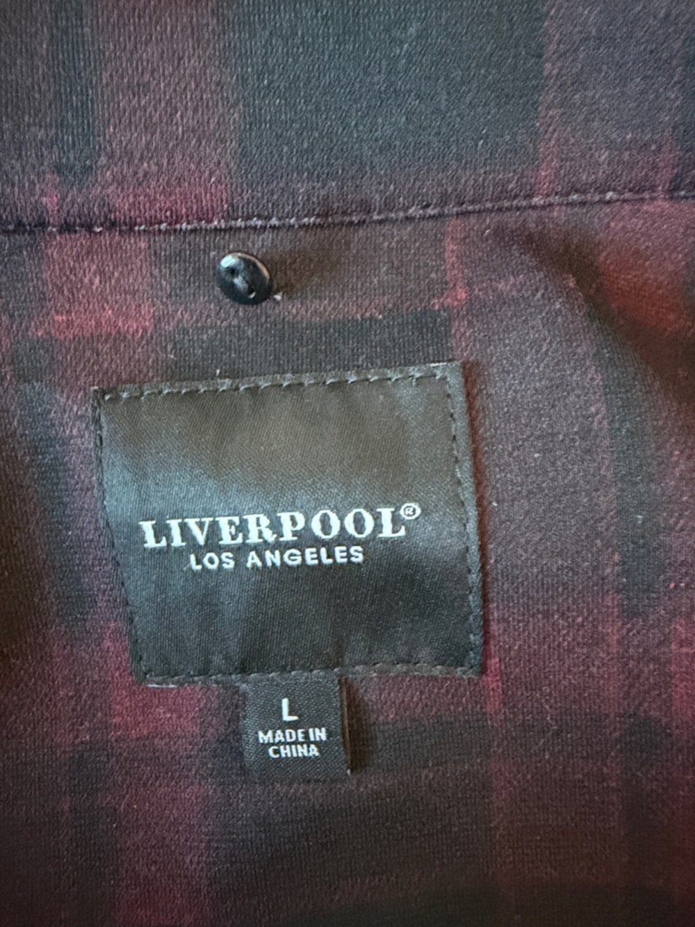 Liverpool Black and Red Plaid Blazer - Picture 5 of 7